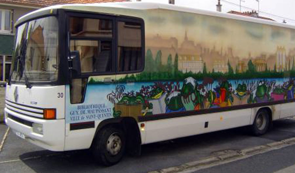 Le passage du Bibliobus