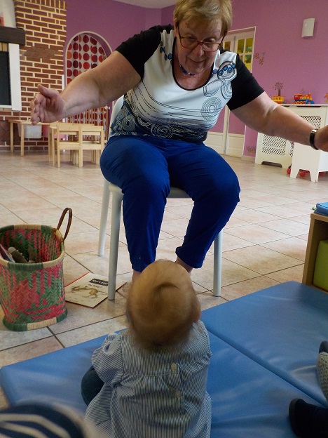 Lecture avec Elisabeth